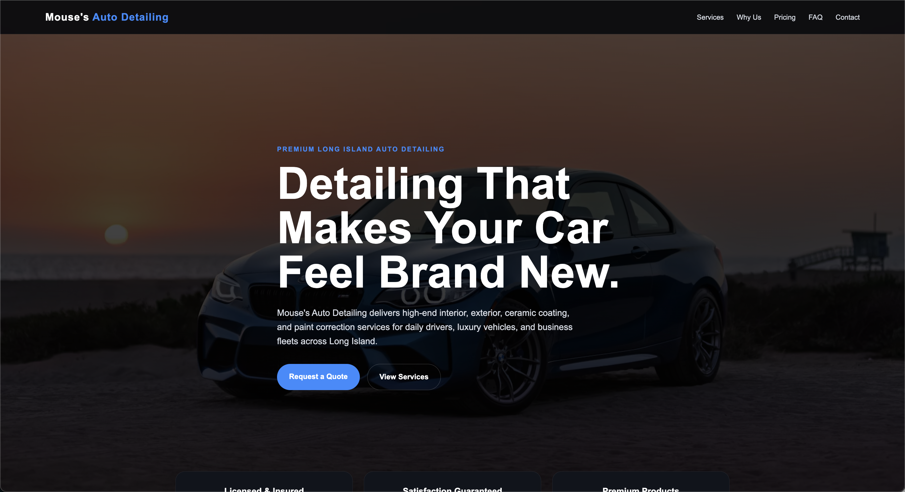 Mouse's Auto Detailing